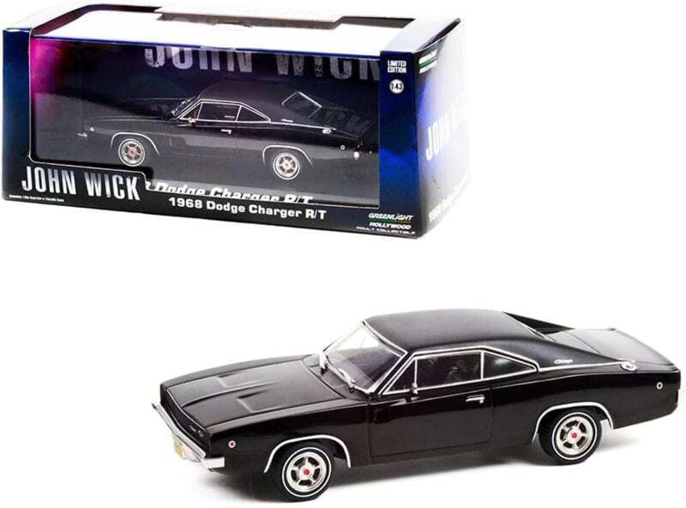 John Wick 1968 Dodge Charger R/T 1:43 Die Cast