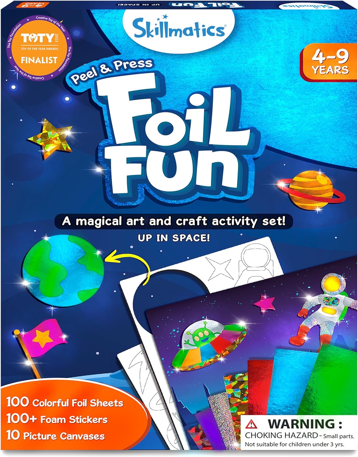 Skillmatics Foil Fun Up In Space Set