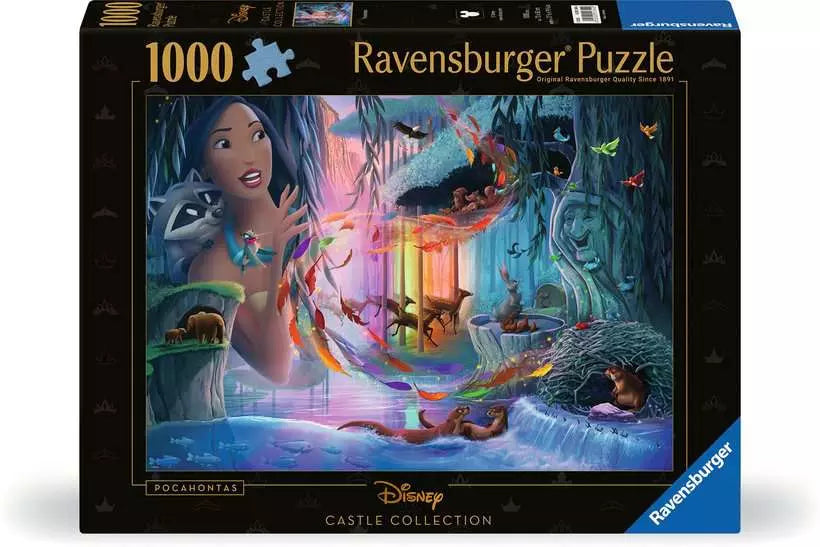 Disney Castle Coll: Pocahontas 1000 Piece Jigsaw