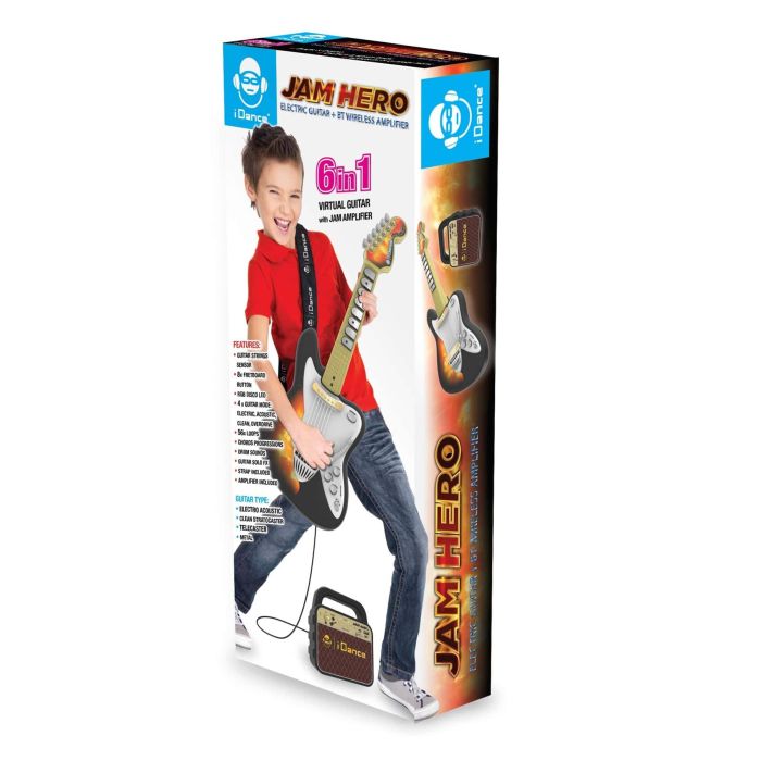 iDance Jam Hero Guitar & Wireless Amplifier