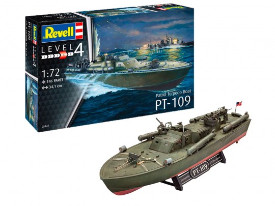 Patrol Torpedo Boat PT-109 1:72 Scale Kit