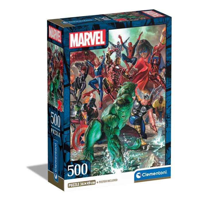 Clementoni Marvel 500 Piece Jigsaw Puzzle