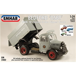 Bedford 0 Series SWB Tipper Truck 1:24 Scale Kit