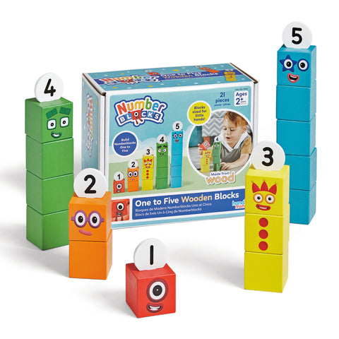 Numberblocks One to Five Wooden Blocks