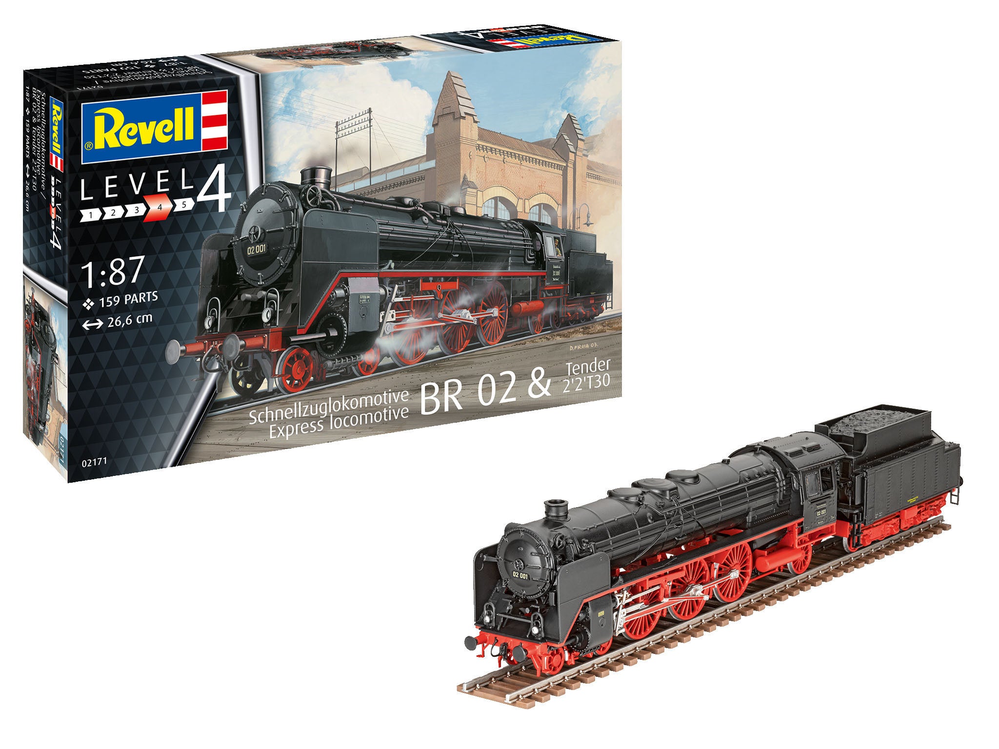 Express Locomotive BR02 & Tender