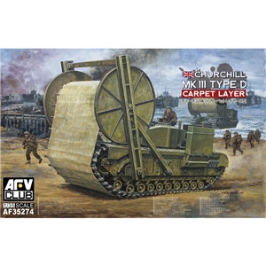 Churchill Mk3 Type D Carpet Layer 1:35 Scale Kit