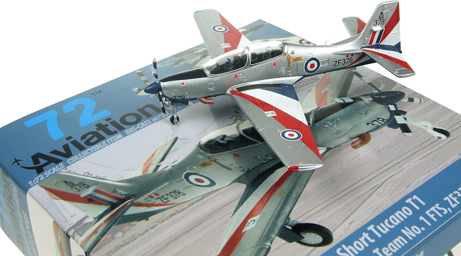 Short Tucano T1 RAF Display Team 1:72 Scale Model