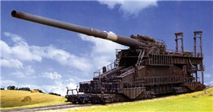 German Dora 80cm Railway Gun 1:144 Scale Model