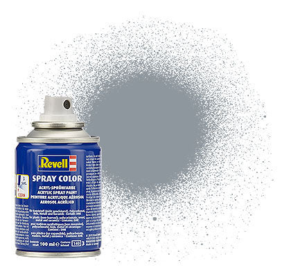 Metallic Steel Spray Color Acrylic Aerosol 100ml