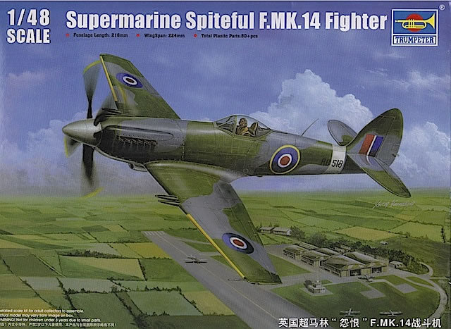 Supermarine Spiteful F XIV 1:48 Scale Kit