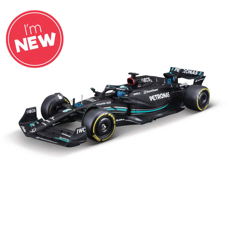 Bburago 1:24 F1 MB W14 2023 Geroge Russell