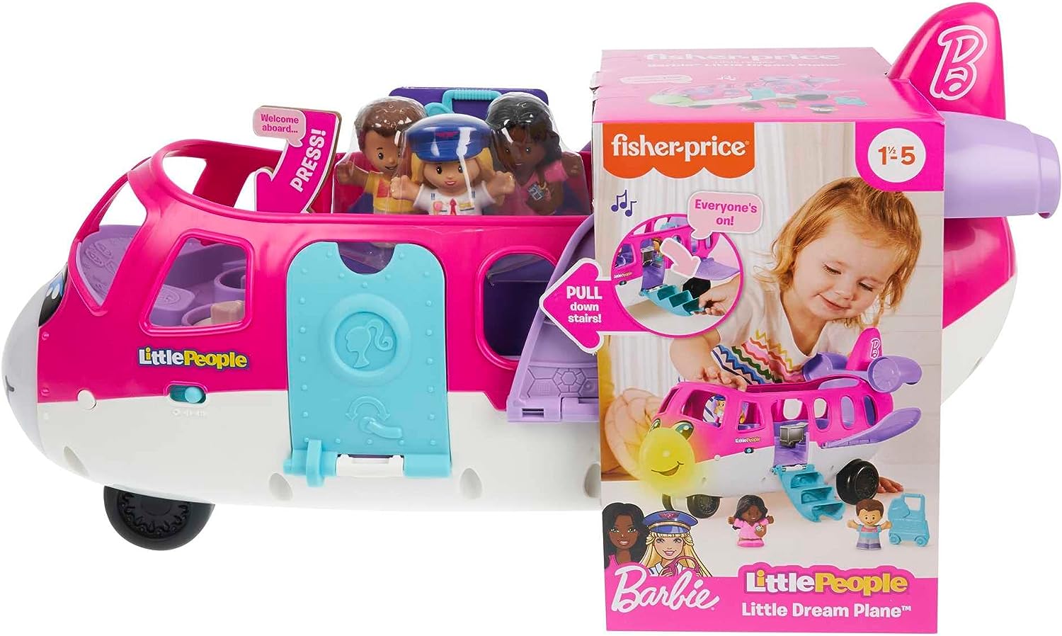Fisher Price Little People Barbie Dreamplane