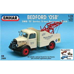 Bedford 0 Series SWB Recovery 1:24 Scale Kit