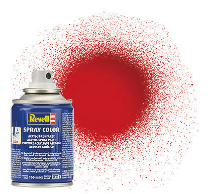 Gloss Fiery Red Spray Color Acrylic Aerosol100ml