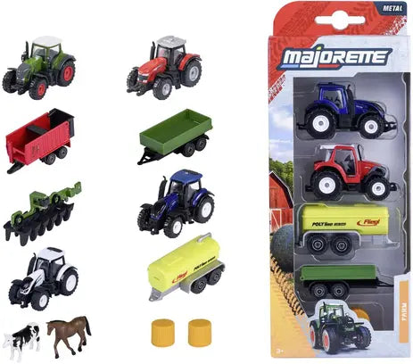 Majorette Farm Vehicle 5 Pack Assorted