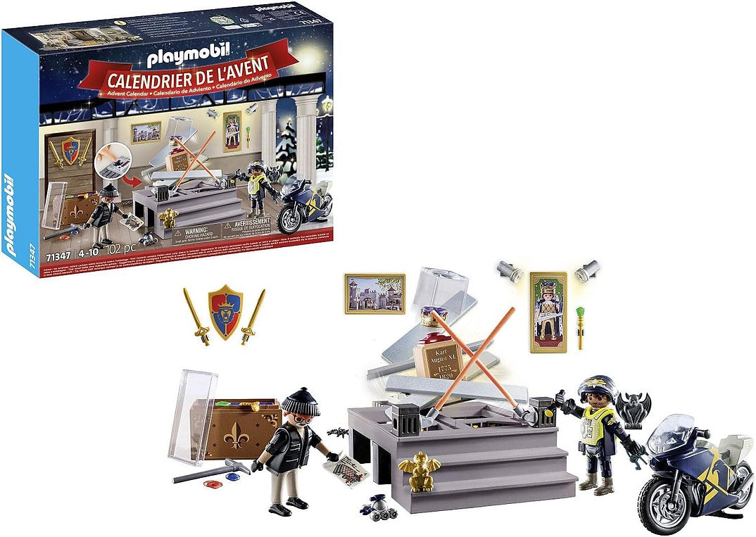 Playmobil Police Museum Advent Calendar