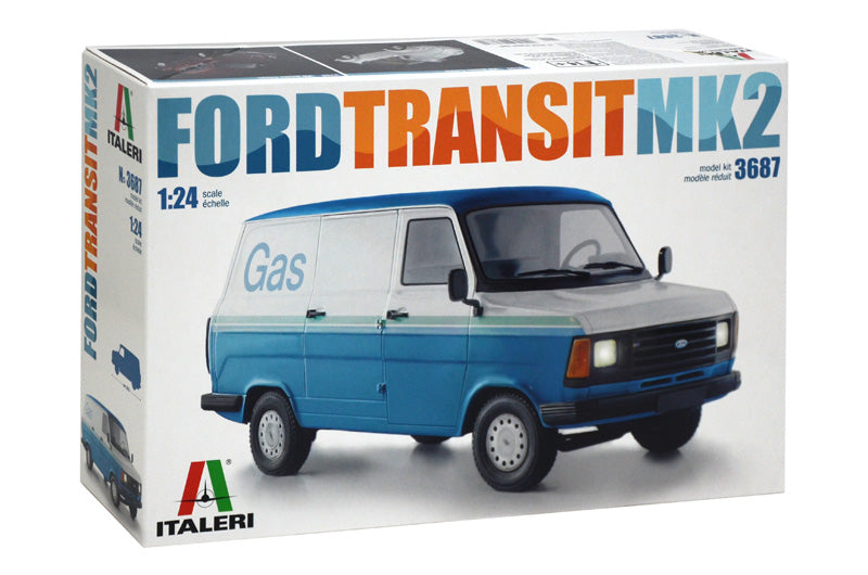 Italeri Ford Transit Van Mk 2 1:24 Scale