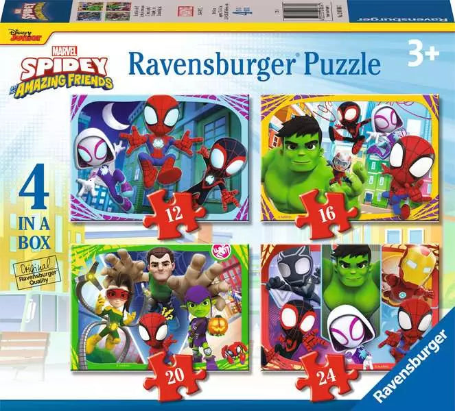 Spidey & His Amazing Friends 12/16/20/24 Jigsaws