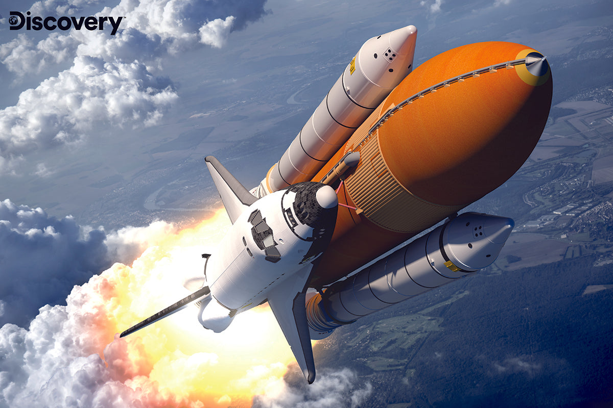 Prime 3D Discovery Rocket 150 Piece Puzzle