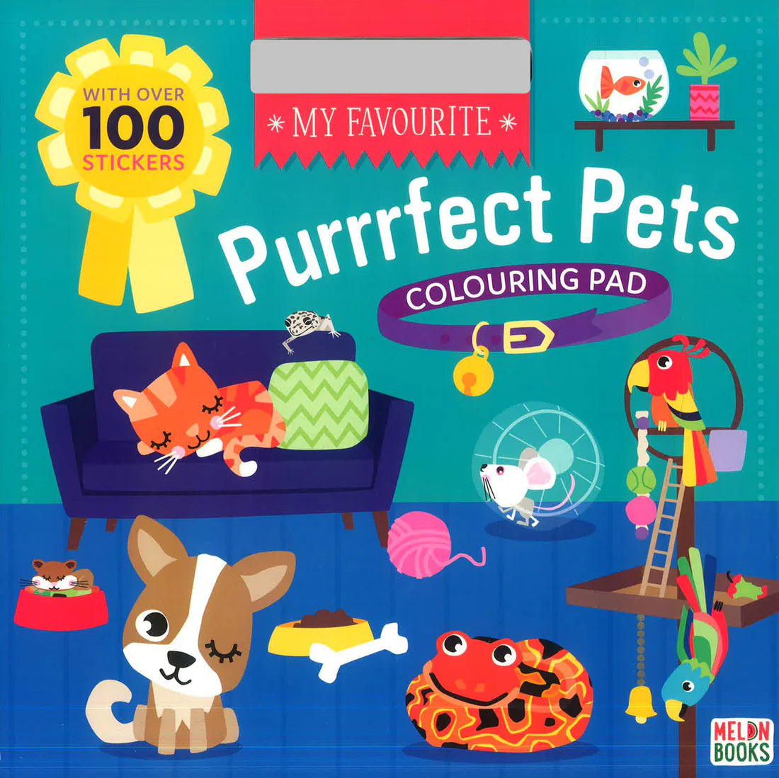 My Favourite Purrfect Pets Colour & Sticker Book