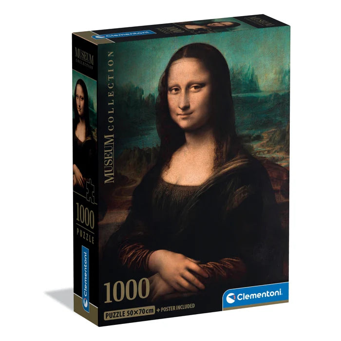 Clementoni Museum Mona Lisa 1000 Piece Jigsaw