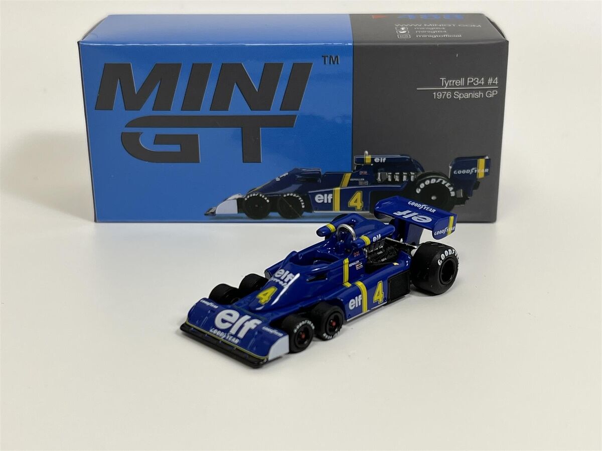 Mini GT Tyrrell P34 No.4 1976 1:64 Die Cast