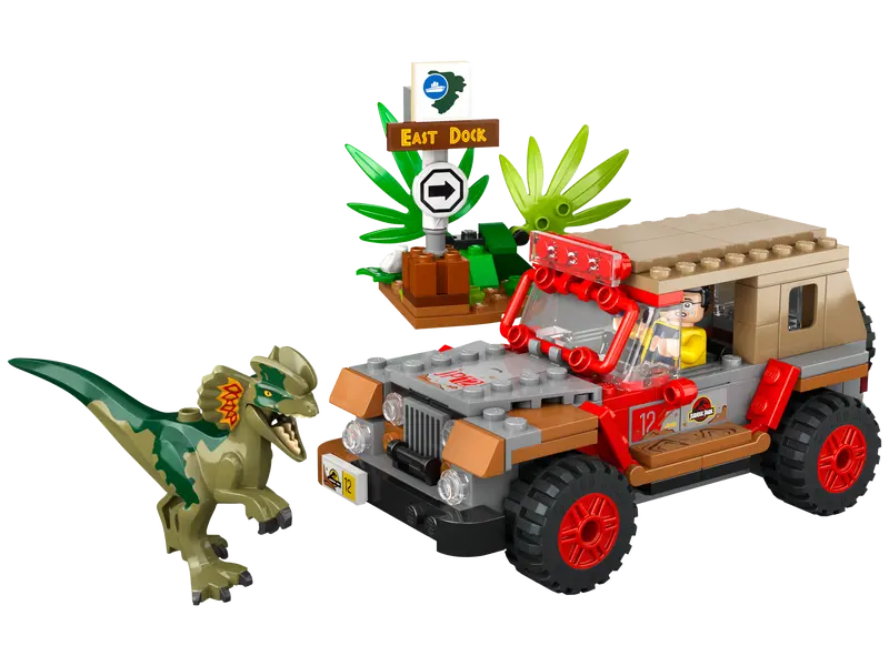 Lego 76958 Dilophosaurus Ambush