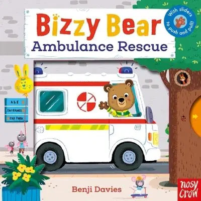 Bizzy Bear Ambulance Rescue Push Pull Book
