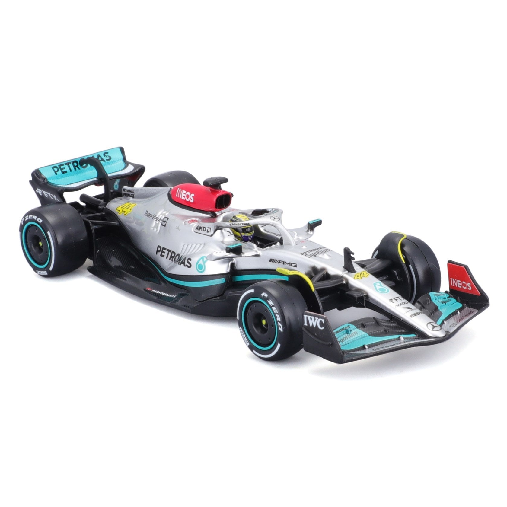 Burago Mercedes W13 F1 2022 Hamilton  1:43 Scale