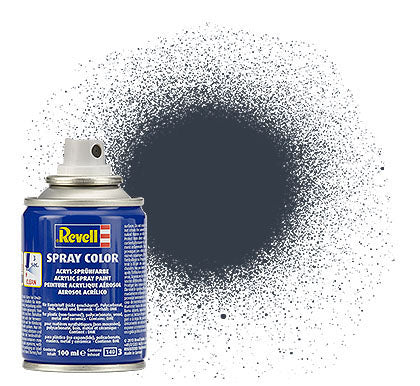 Matt Tank Grey Spray Color Acrylic Aerosol 100ml