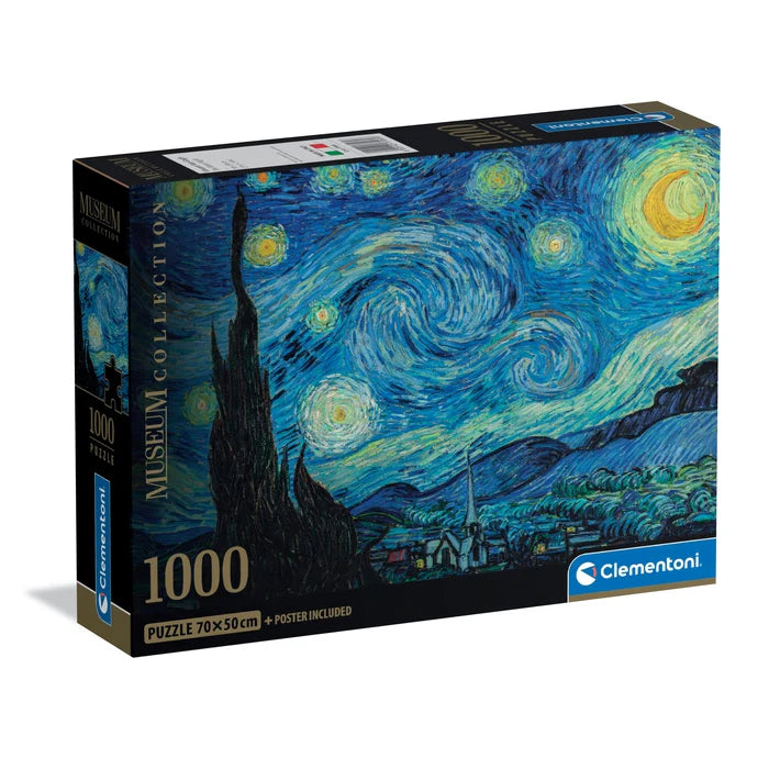 Clementoni Museum The Starry Night 1000 Piece