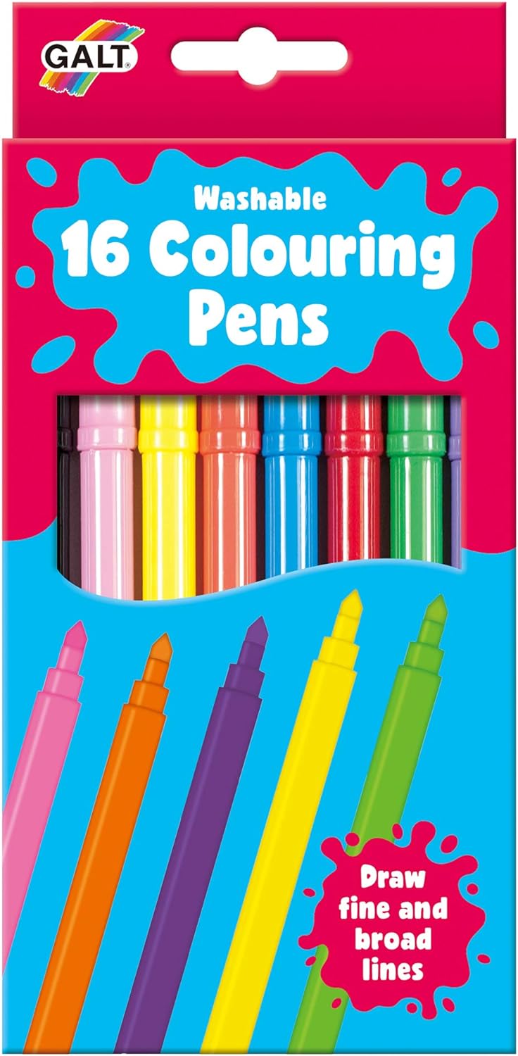 Galt 16 Washable Colouring Pens