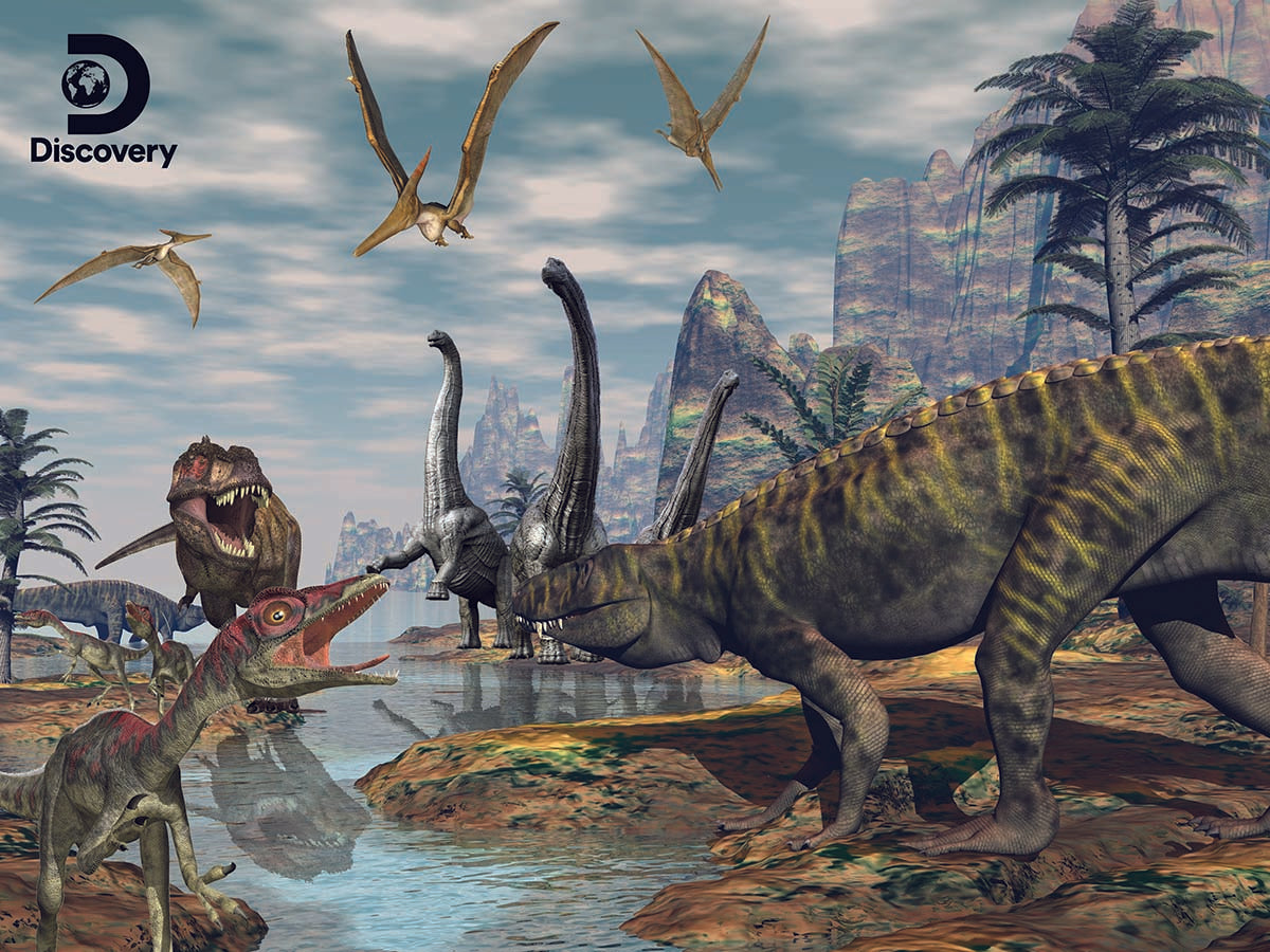Prime 3D Discovery Dinosaur Marsh Puzzle