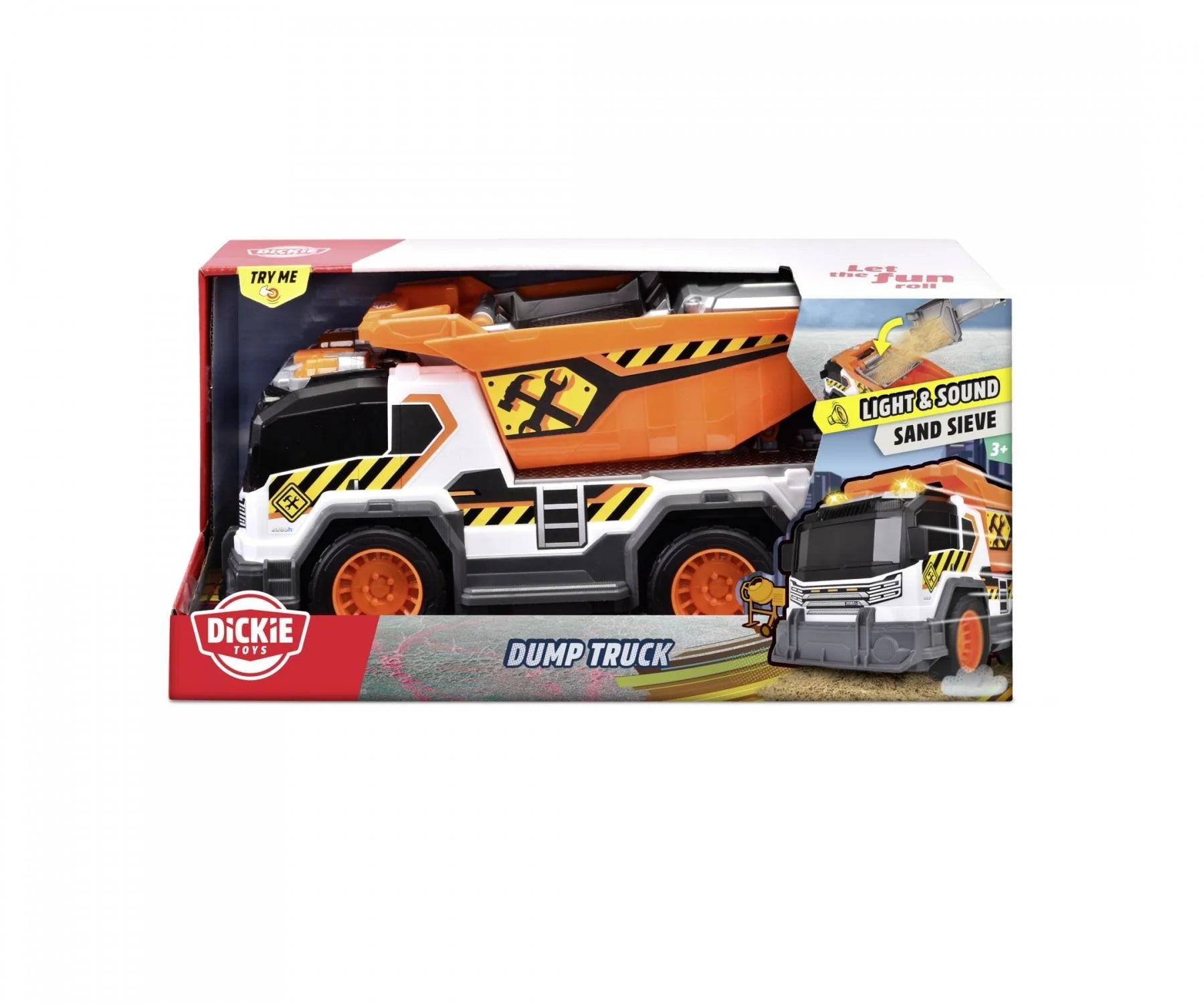 Dickie Dump Truck with Light & Sound