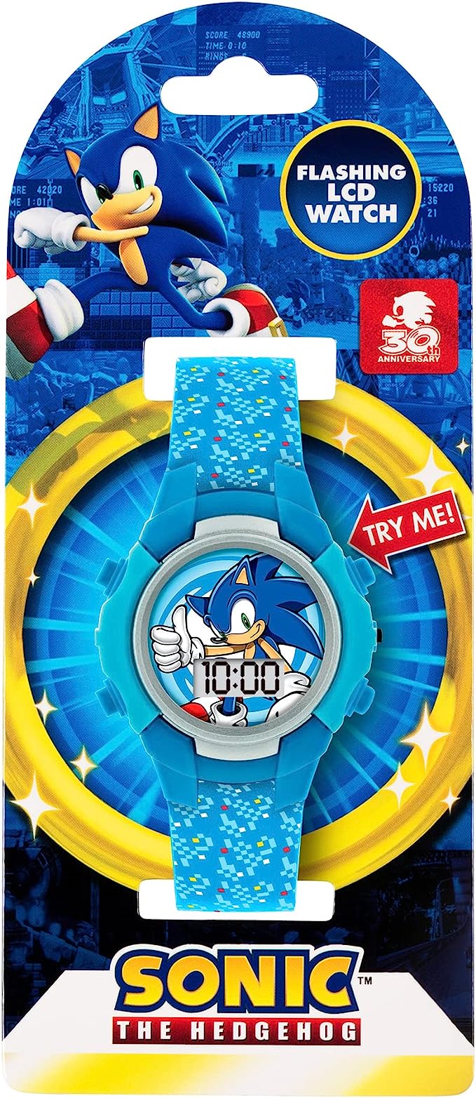 Sonic The Hedgehog LCD Watch