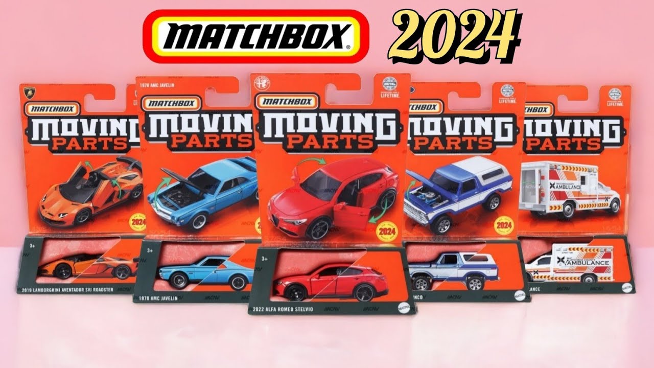Matchbox Moving Parts Die Cast 1:64 Scale