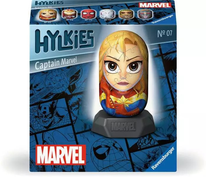 Hylkies Marvel Captain Marvel 3D Puzzle Figure