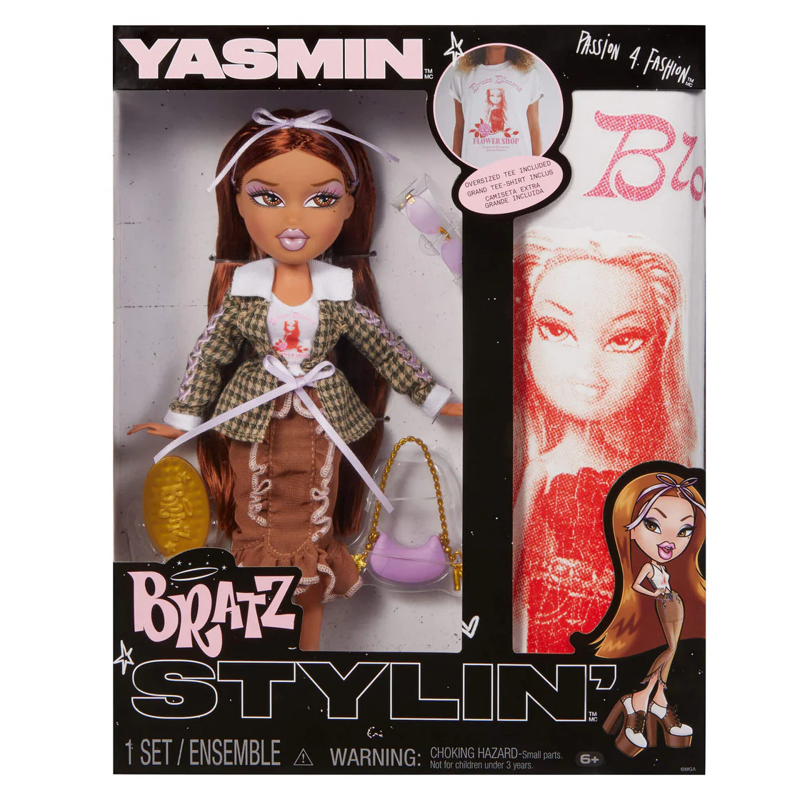Bratz Stylin Yasmin Fashion Doll