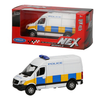 Mercedes Sprinter Police Van Die Cast Model