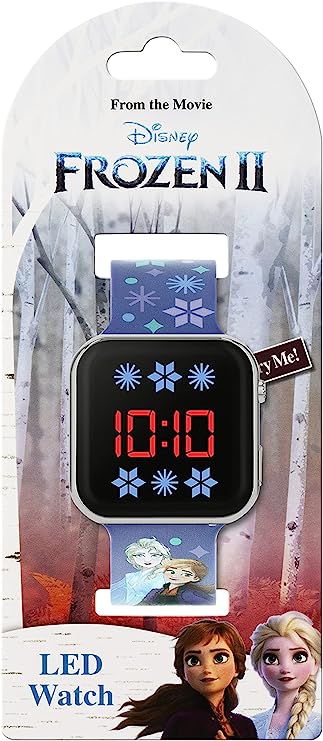 Frozen 2 Purple Strap LED Watch