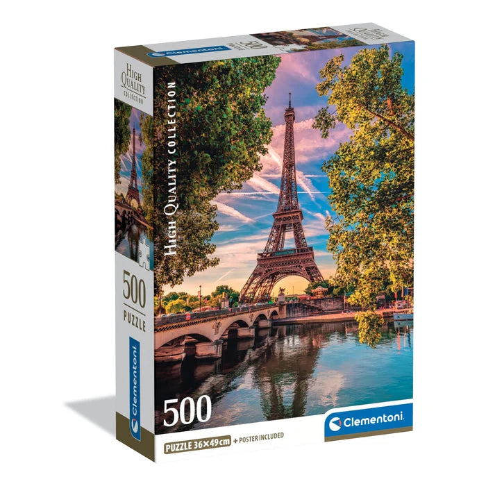 Clemintomi Along The Seine 500 Piece Jigsaw