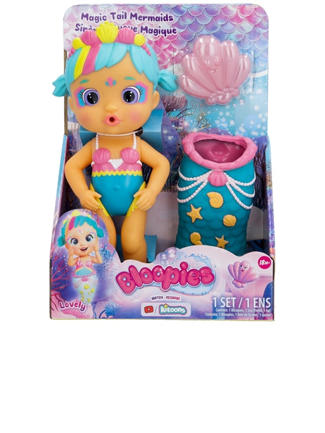 Bloopies Mermaids Magic Tail Blue/Pink Tail