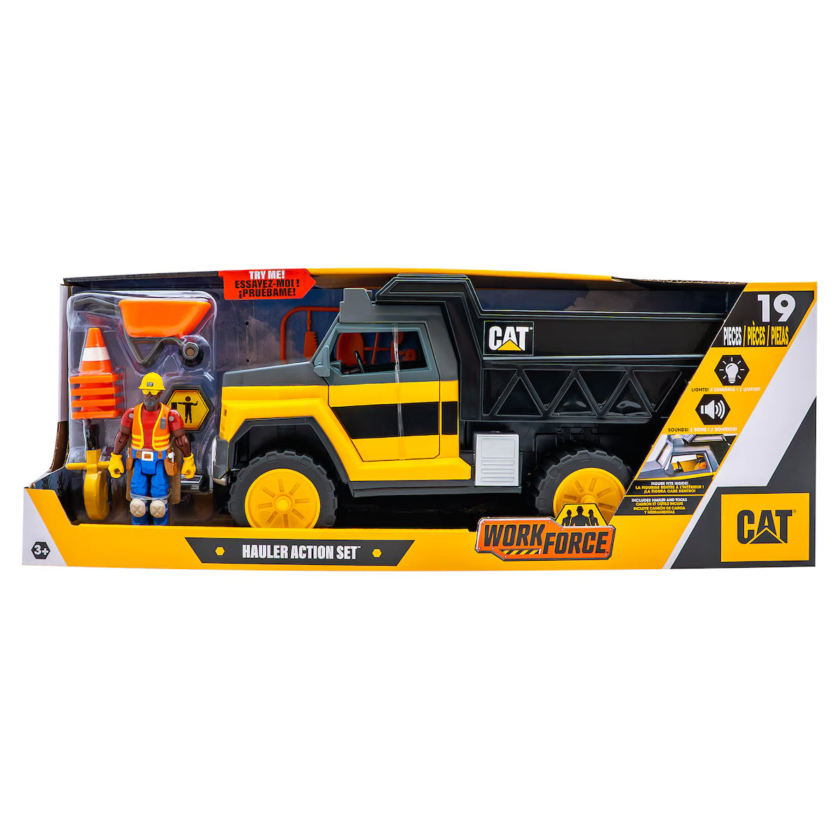 CAT Work Force Hauler Action Set with Figure