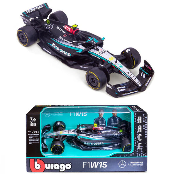 Mercedes W15 F1 2024 Hamilton 1:43 Scale