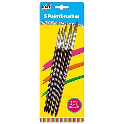 Galt 5 Paintbrushes (Soft)