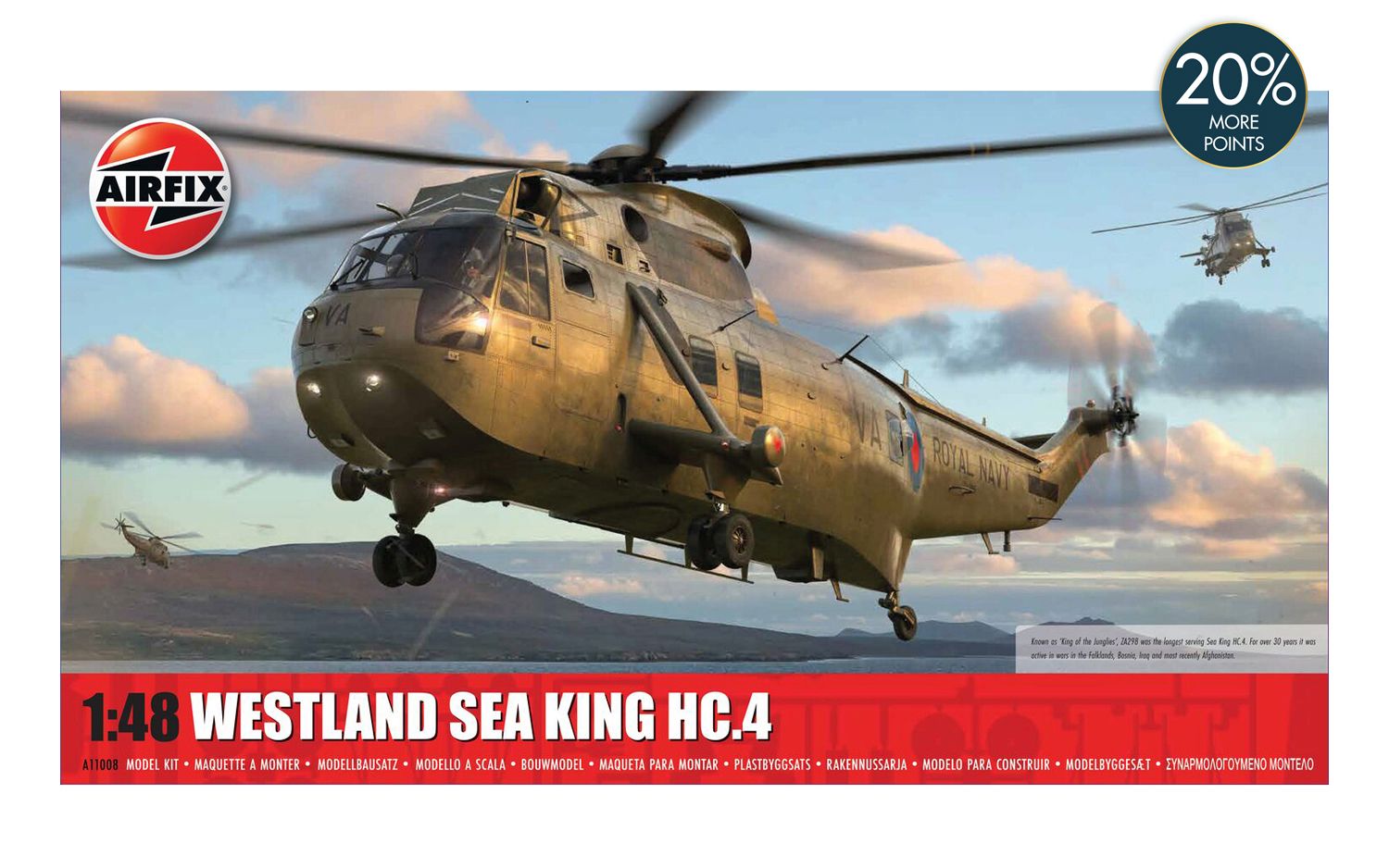 Airfix Westland Sea King HC 4