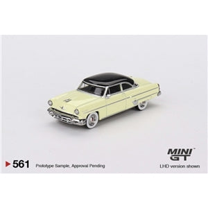 Mini GT 1/64 Lincoln Capri 1954 Premier Yellow LHD