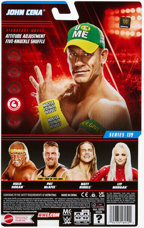 WWE John Cena Basic Figure Series 139