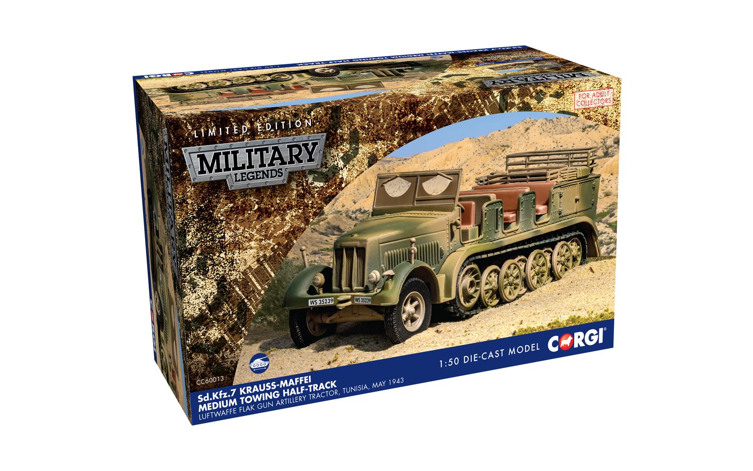 Corgi Krauss- Maffei Towing Half Track