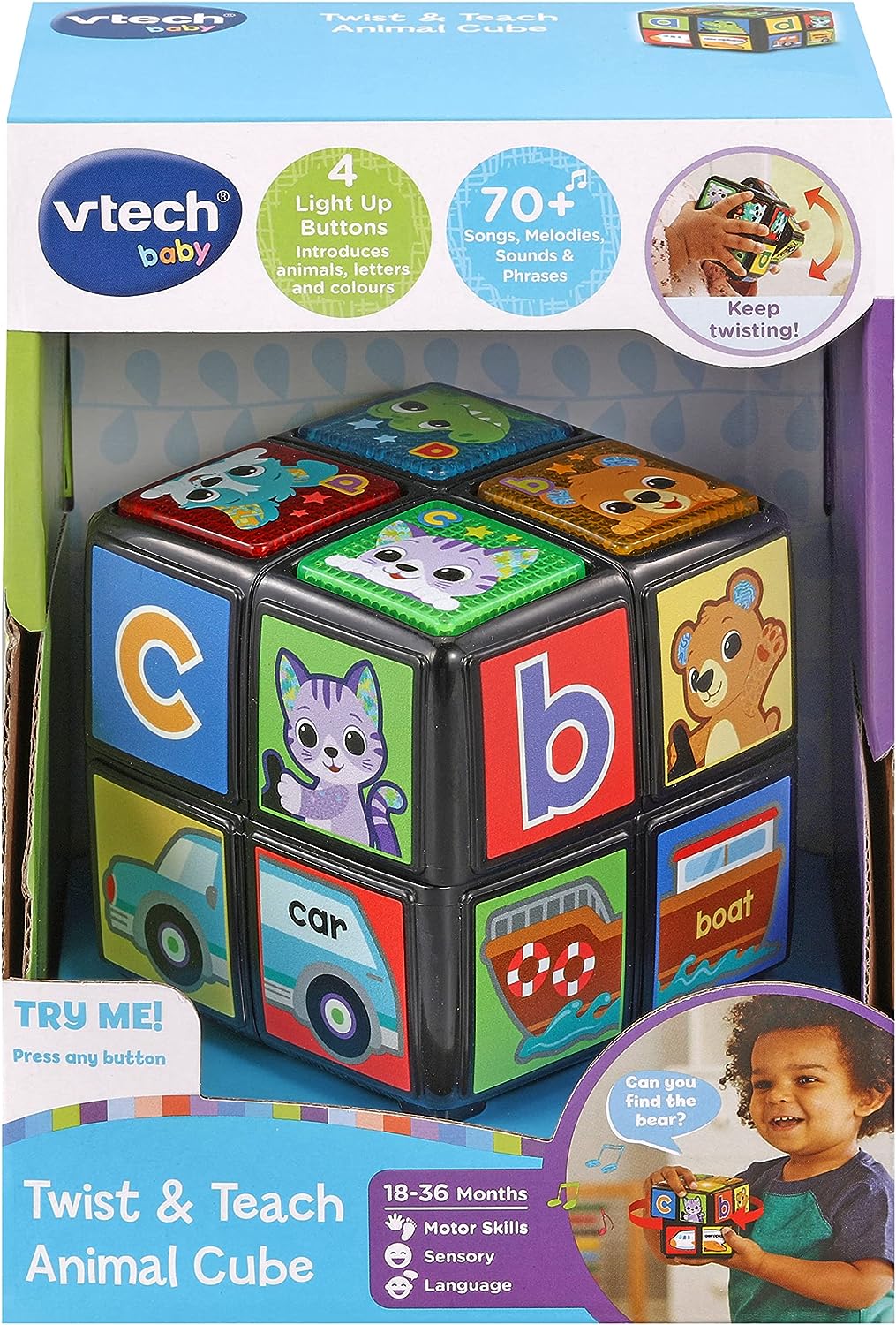 VTech Twist and Teach Animal Cube